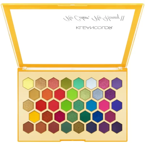 Paleta Sombras No Color - No Honey II - Kleancolor - 38 tonos - 49.4g - Imagen 3