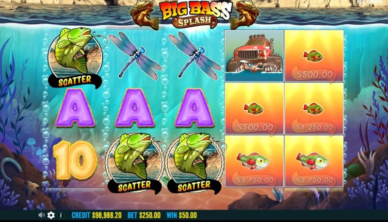 Big bass splash, big bass splash demo